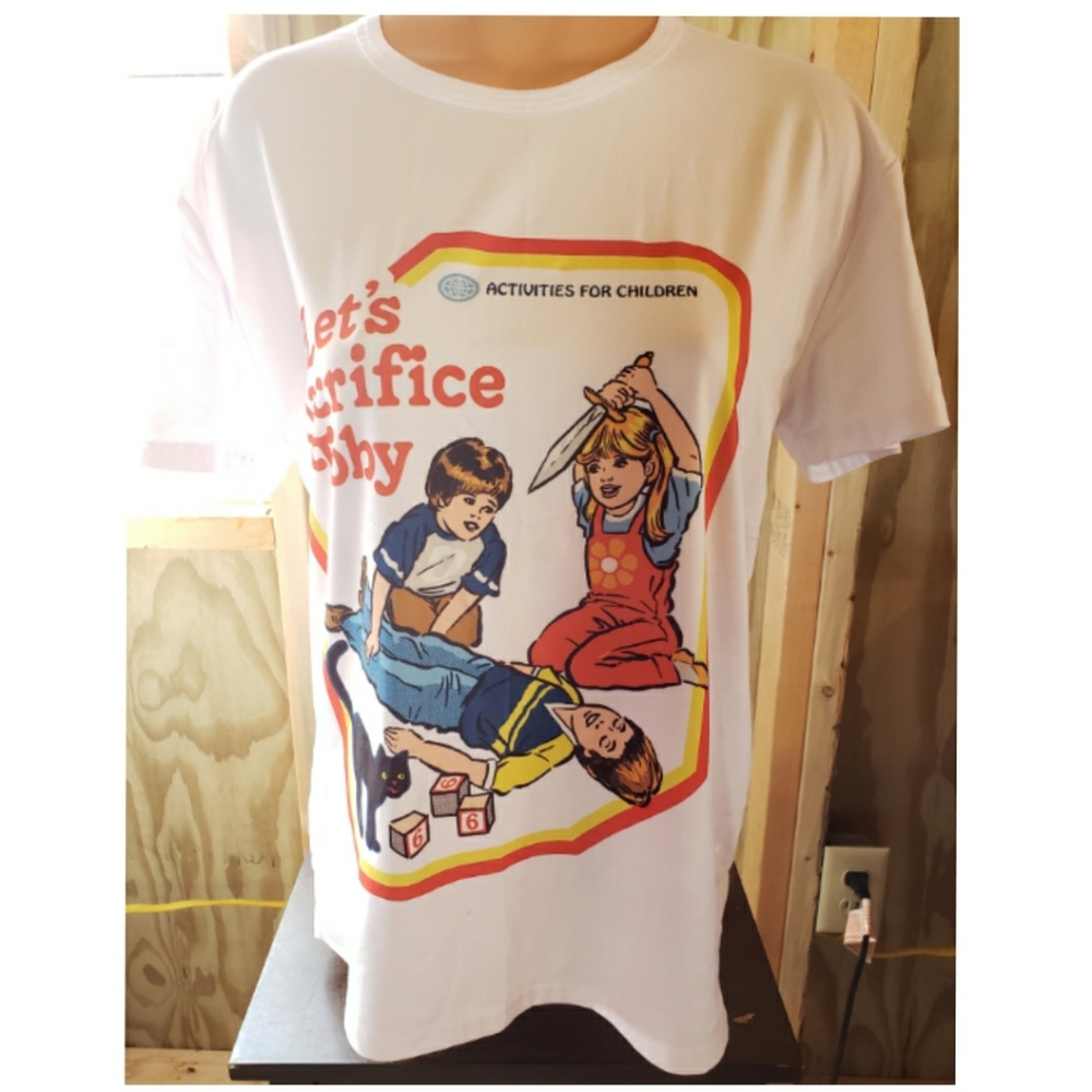 NWOT Novelty Tshirt L